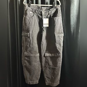 The Ragged Priest Balloon Jean Washed Black NWT